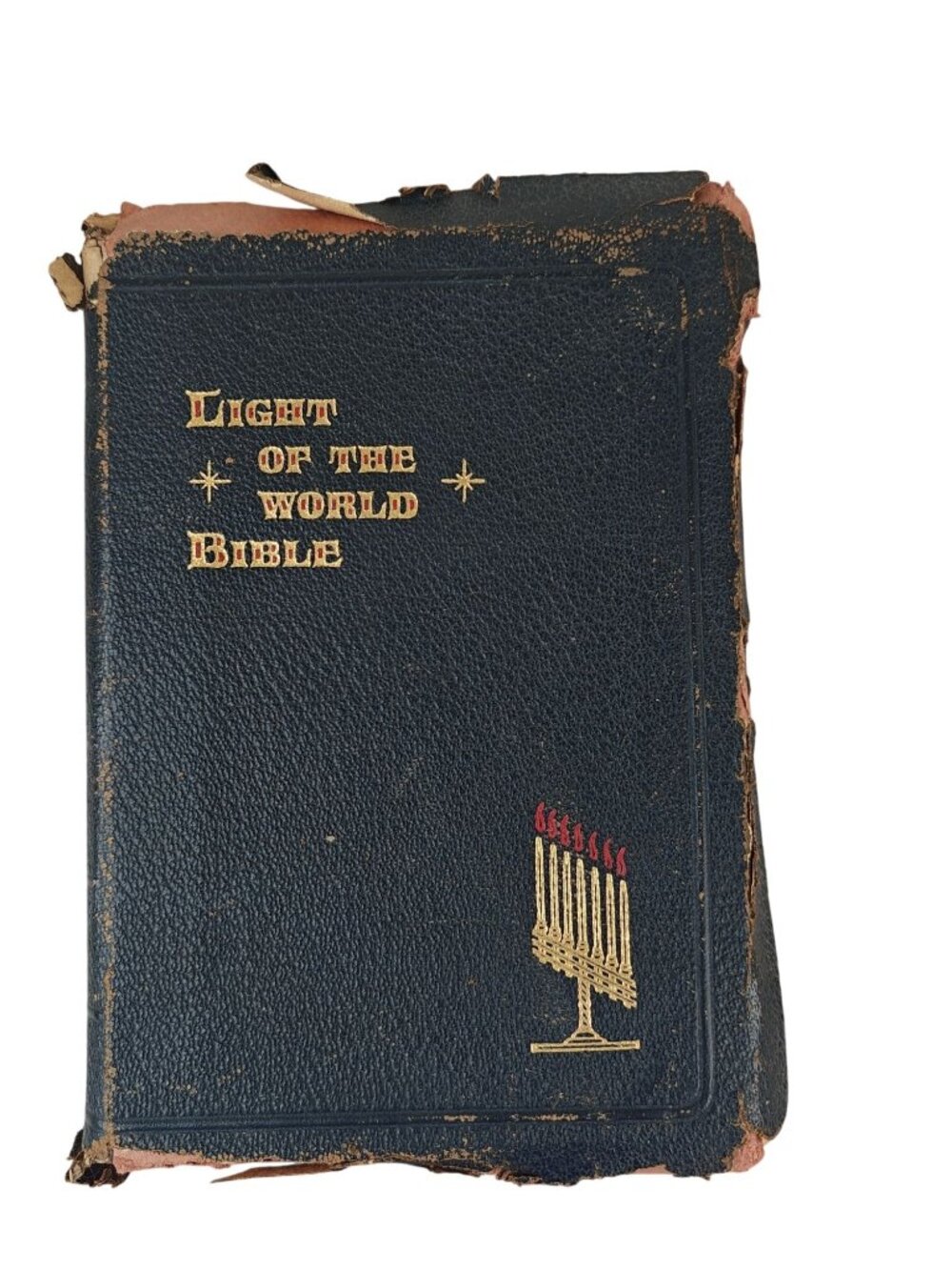 Holy Bible Light Of The World Bible Red Letter Edition Hardcover 1947 Indexed